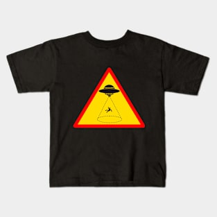 Aliens universe NLO UFO  sign Kids T-Shirt